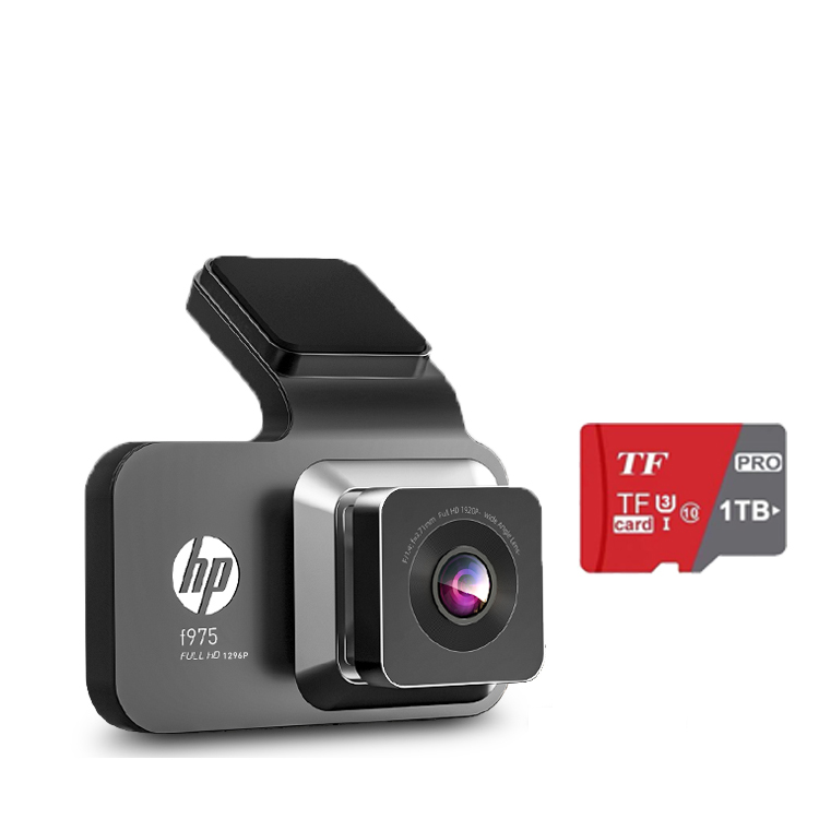 Inregistrator de condus HP + meniu romanesc + HD night vision + GPS + card de memorie de capacitate mare (1TB)